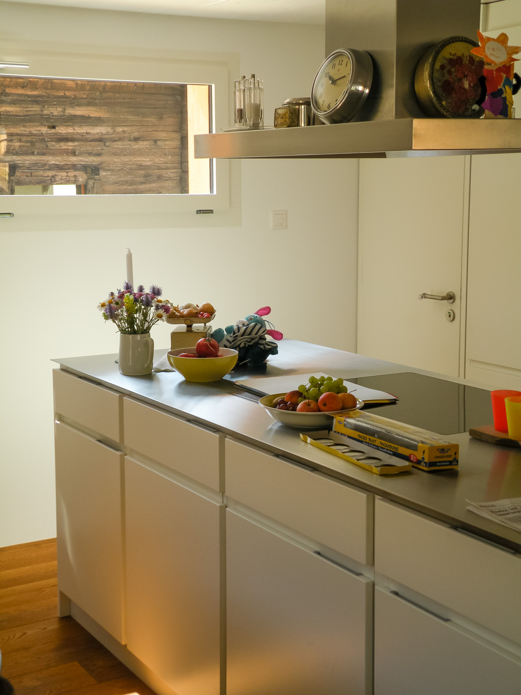 Umbau Chalet Stall Scheune Gampel